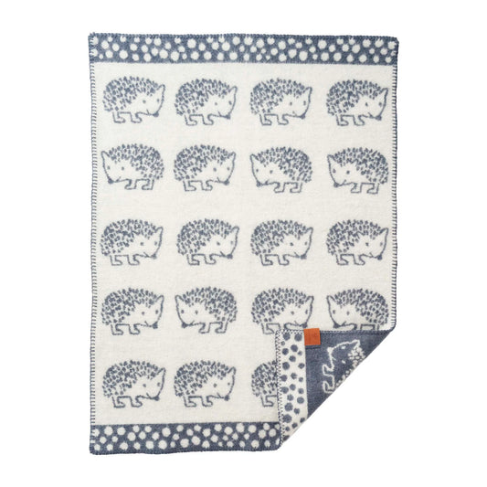 Hedgehog - 100% Lambswool Baby Blanket