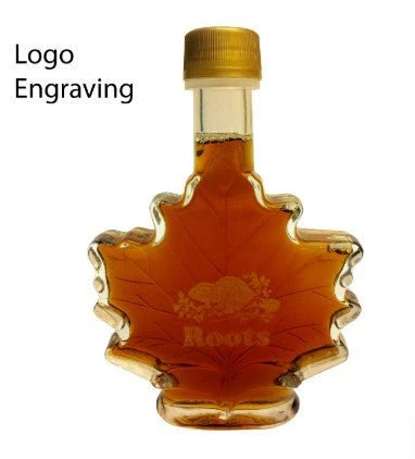 Branded 100ml Maple Syrup In Maple Leaf Bottle