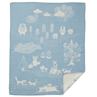 Little Bear - 100% Organic Brushed Cotton Baby Blanket