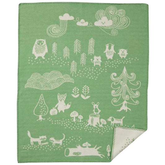 Little Bear - 100% Organic Brushed Cotton Baby Blanket