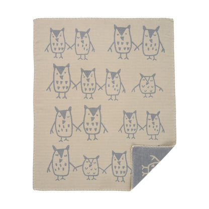 Hand in Hand - 100% Organic Brushed Cotton Baby Blanket