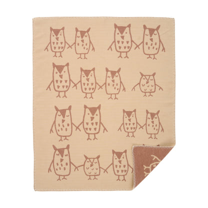 Hand in Hand - 100% Organic Brushed Cotton Baby Blanket