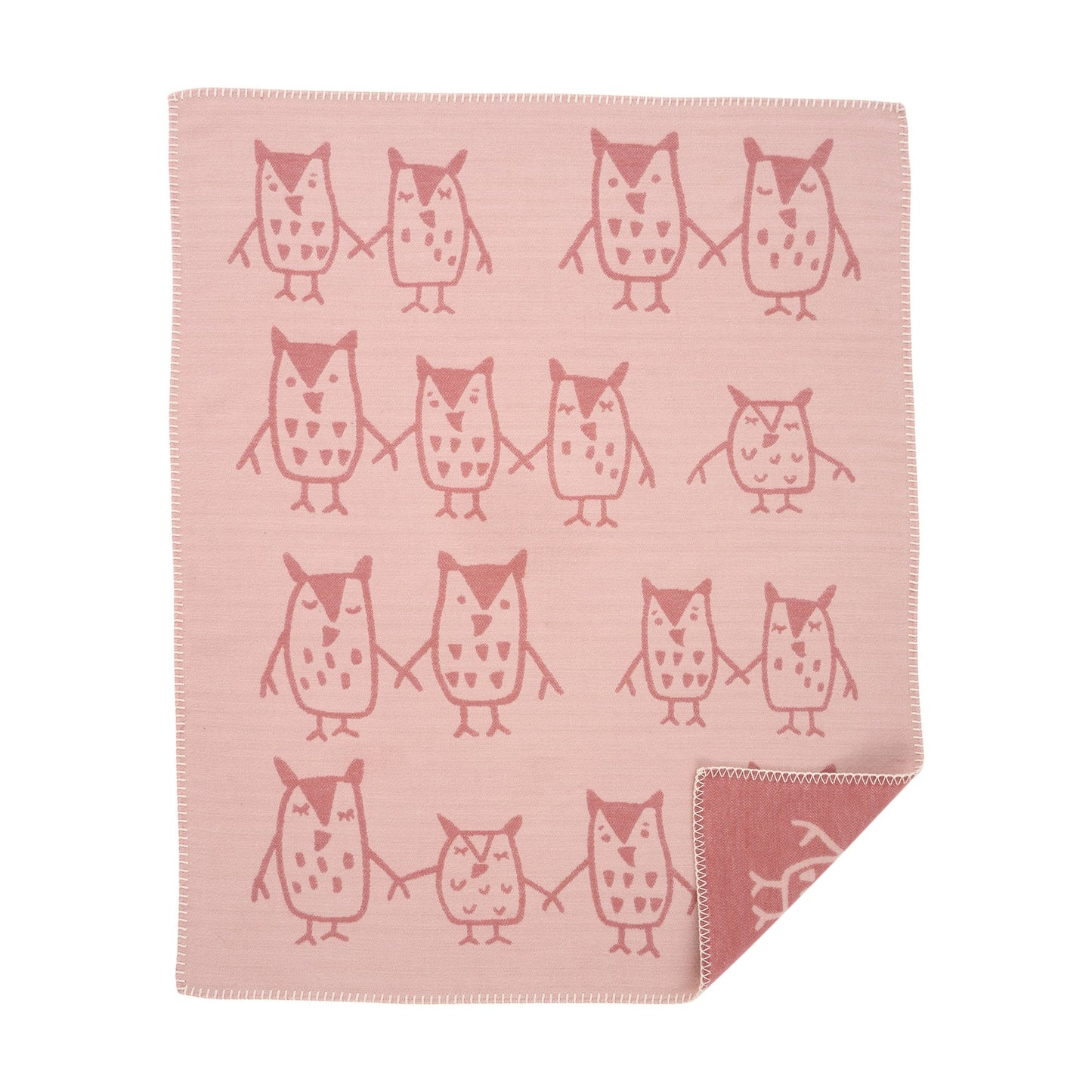Hand in Hand - 100% Organic Brushed Cotton Baby Blanket
