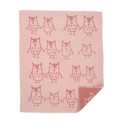 Hand in Hand - 100% Organic Brushed Cotton Baby Blanket