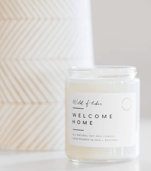 Welcome Home Soy Wax Candle