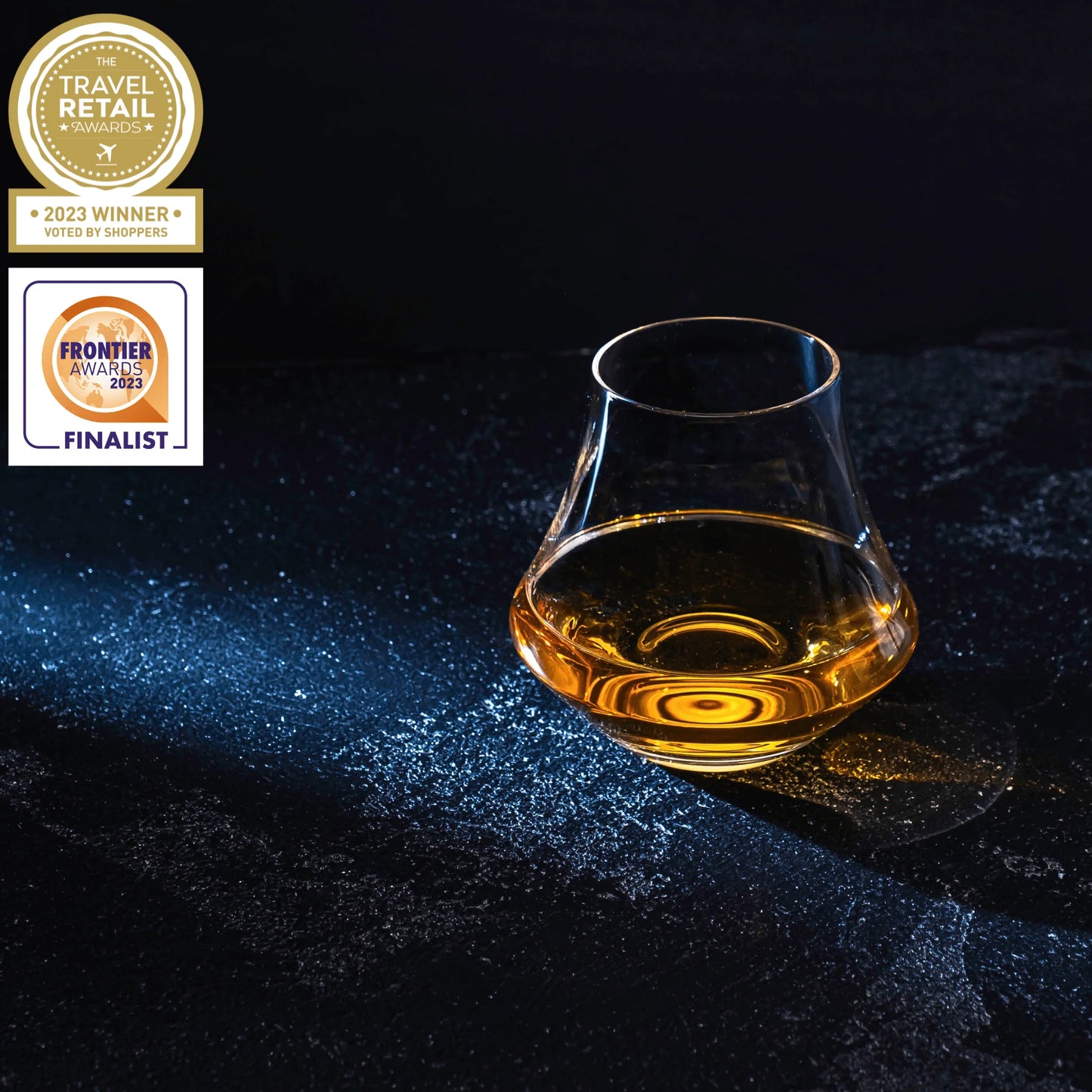 Connoisseur's 1-Glass & Whiskey Chilling Stones Set
