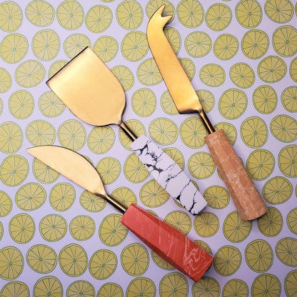 Multi Color Cheese Knife Set - Charcuterie Knives
