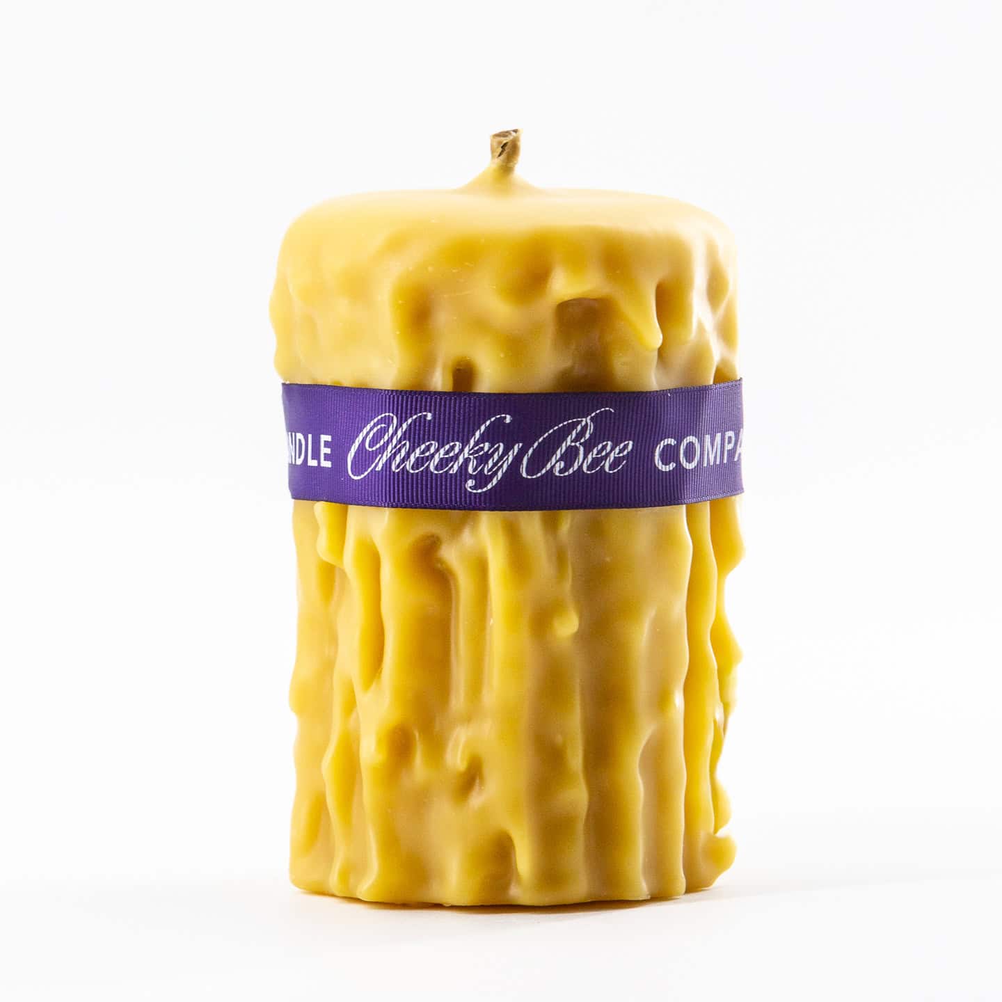 Signature Drip Pillar Beeswax Candle