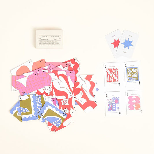 Card deck & poster puzzle
