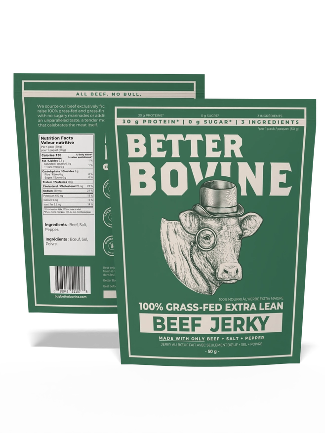 100% Grassfed Beef Jerky