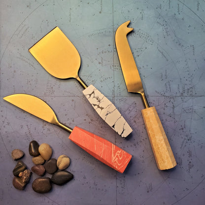 Multi Color Cheese Knife Set - Charcuterie Knives