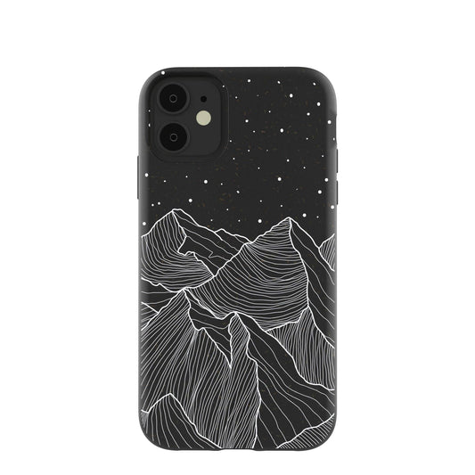 Black Night Panorama iPhone 11 Case