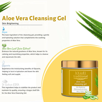 Khadi Traditional Aloe Vera Cleansing Gel
