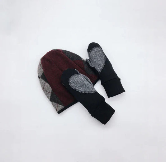 Pre-Loved Hat & Mittens Set