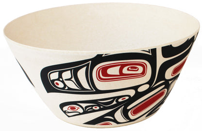 Indigenous Art Bamboo Bowl