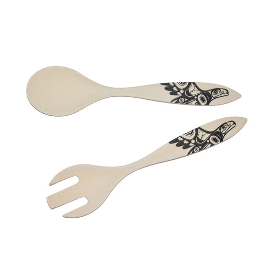 Indigenous Art Bamboo Servers