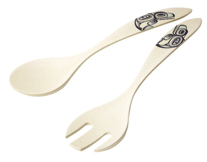 Indigenous Art Bamboo Servers