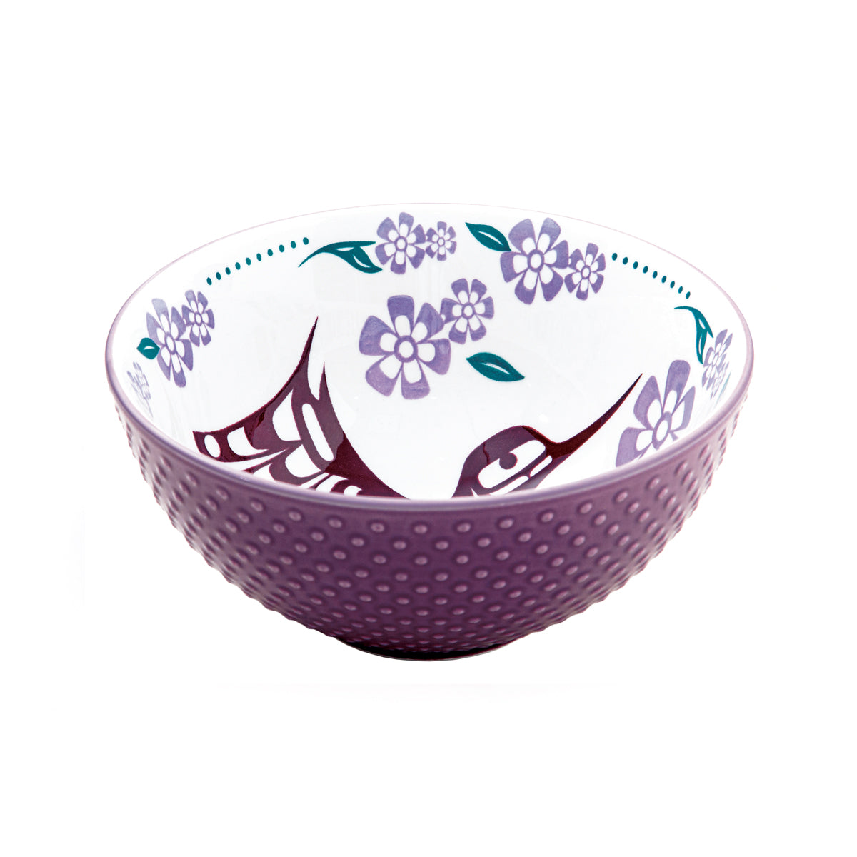 Indigenous Art Porcelain Art Bowl (Medium)