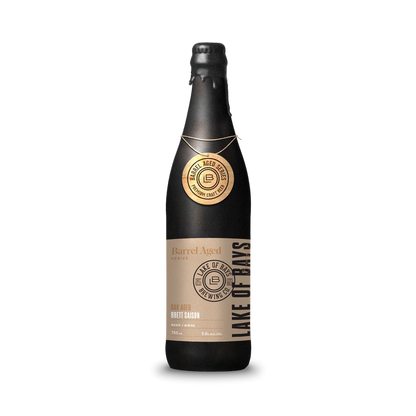 Oak Aged Beer Bottle