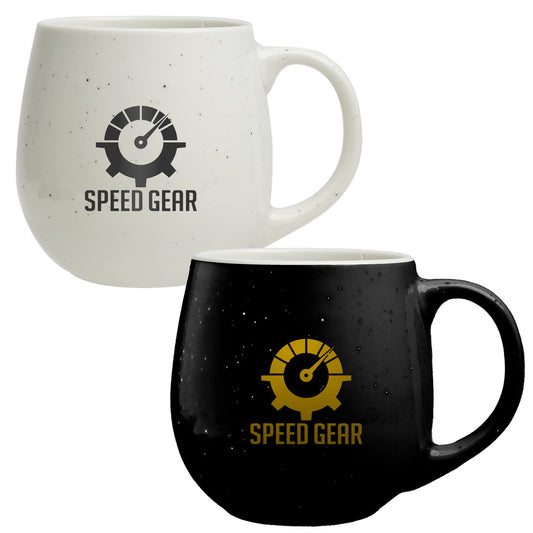 Speckled 520 ml (17.6 Oz) Bone China Mug