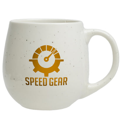 Speckled 520 ml (17.6 Oz) Bone China Mug