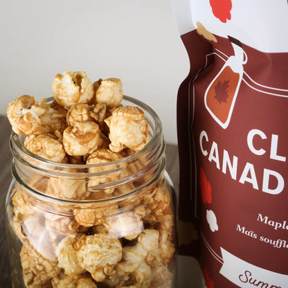 Classic Canadian Maple Popcorn