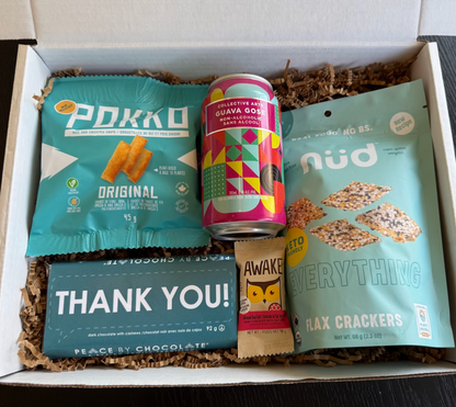 Cool Blue Oasis - Savoury Mini Snack Box