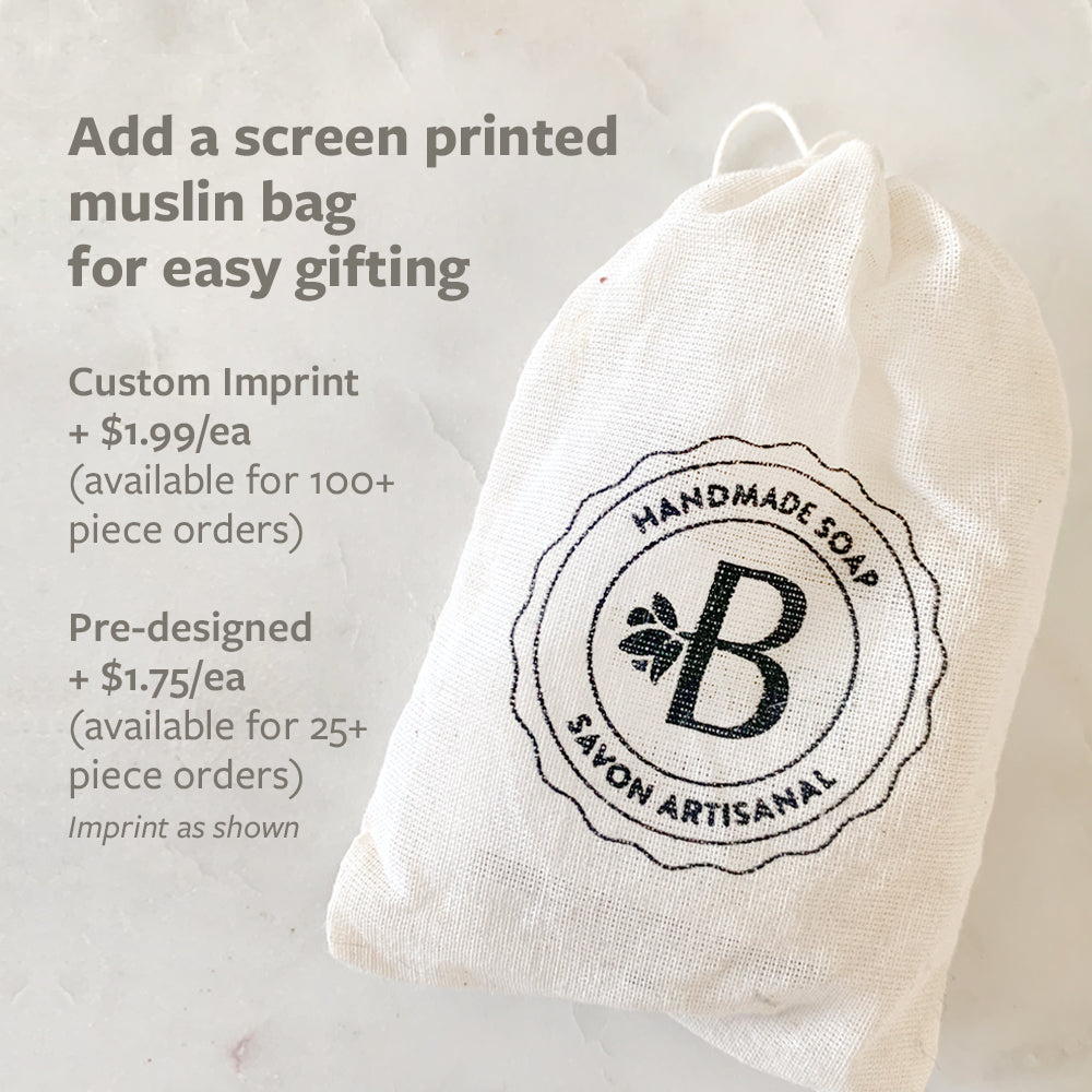 Custom Branded Handmade Soaps (Half Thick)
