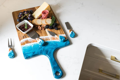 Resin Cheeseboard (Medium) & Knife Set