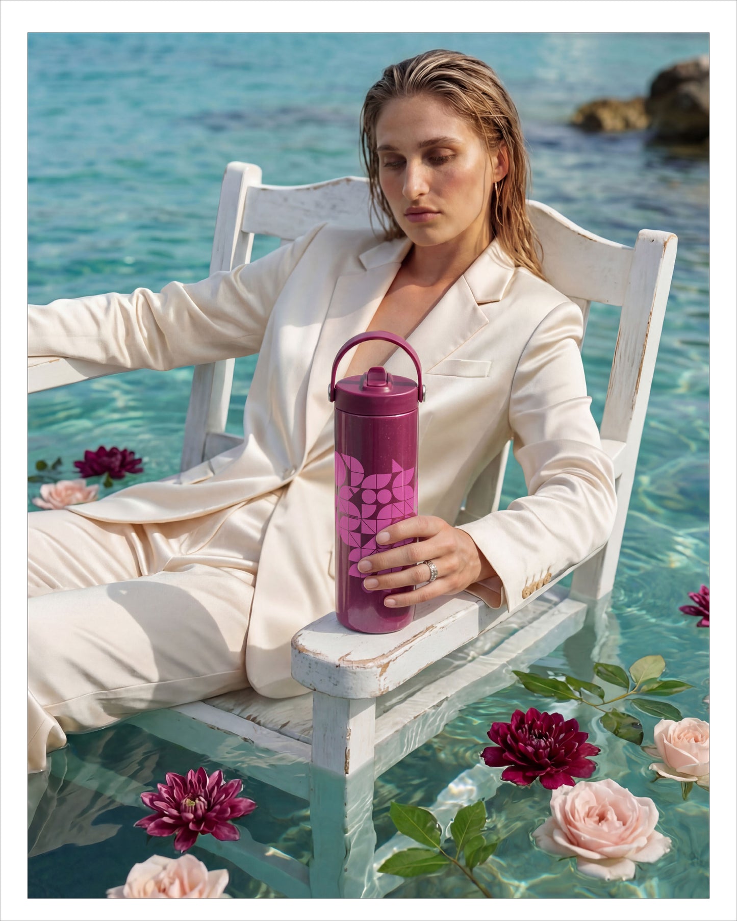 MAGIC TOUCH 20oz RECYCLED STAINLESS STEEL BOTTLE