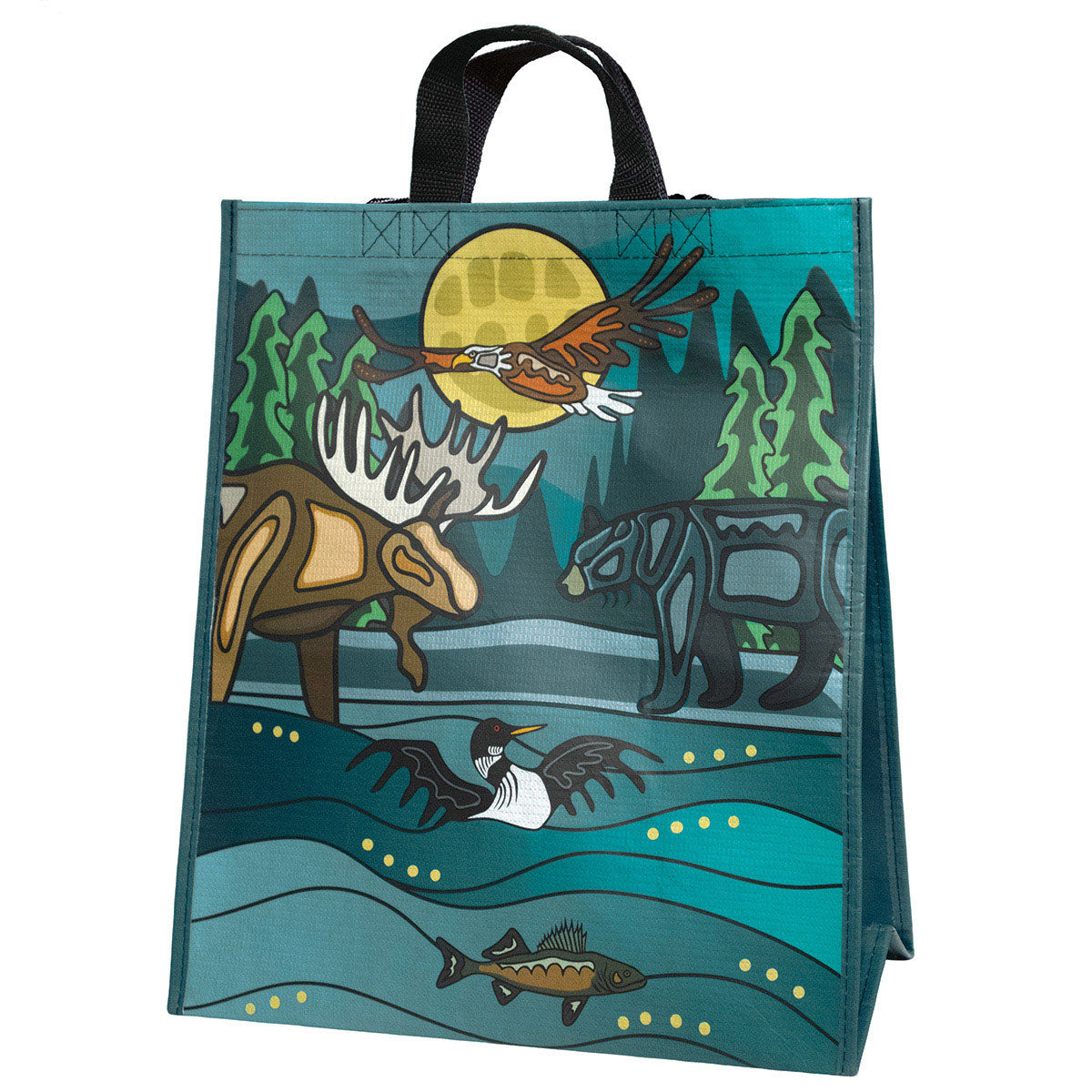 Indigenous Art Eco Bag - Large