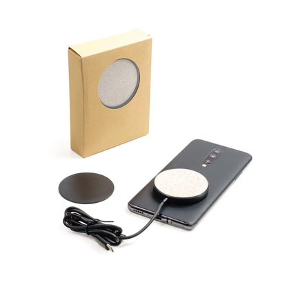15W MAGNETIC WIRELESS CHARGING DOCK - Wheat Recycled