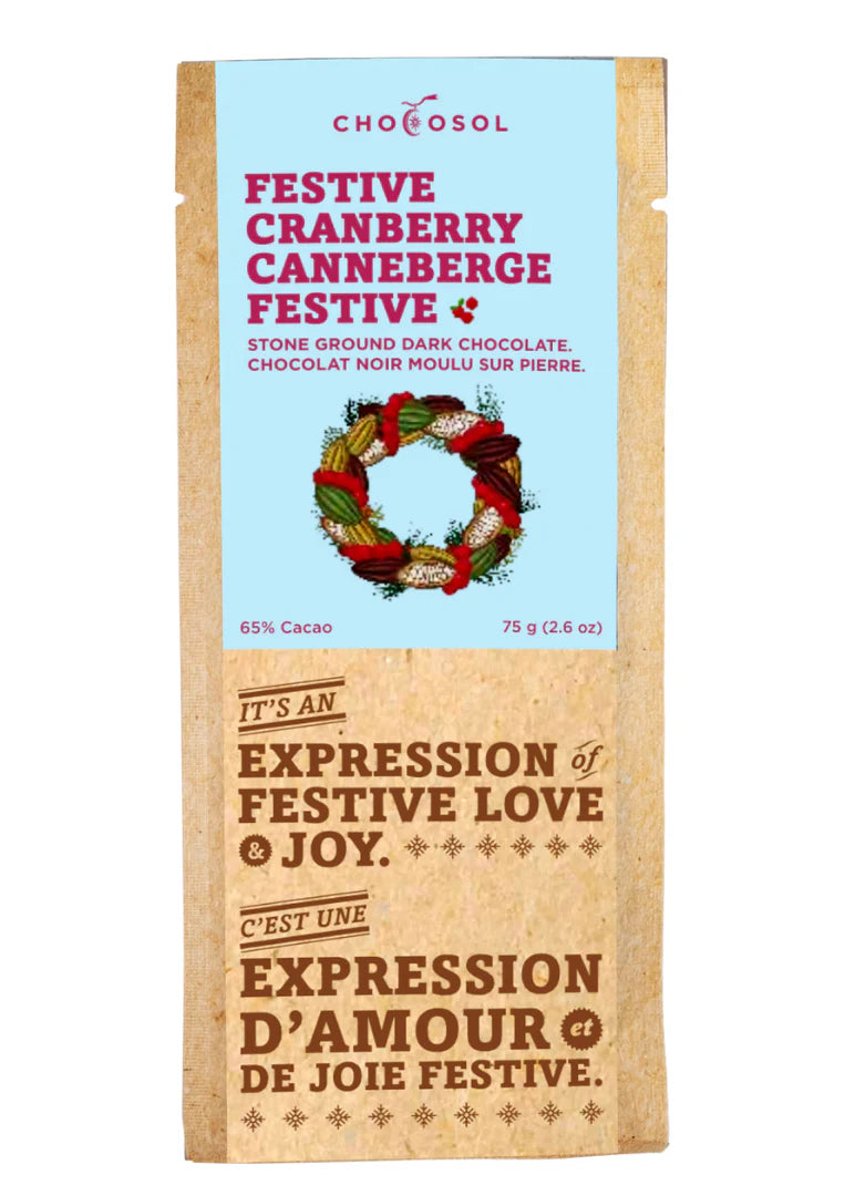 Festive Cranberry 65% Cacao