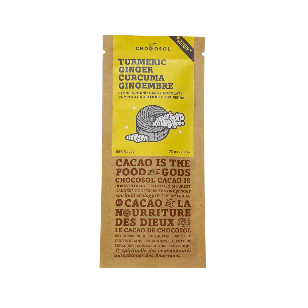 Turmeric + Ginger 65% Cacao