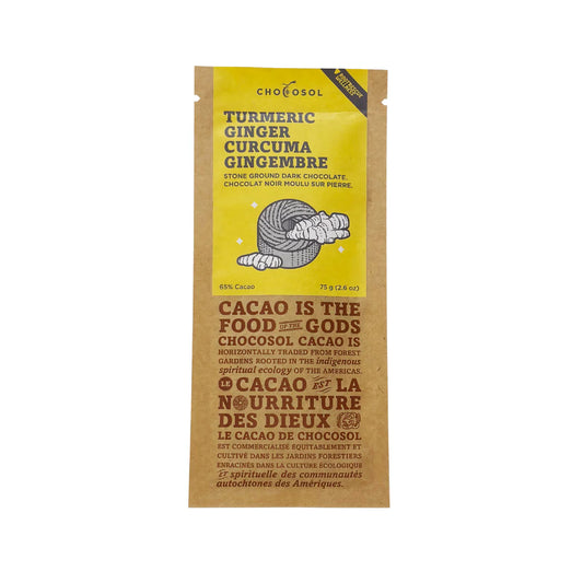 Turmeric + Ginger 65% Cacao
