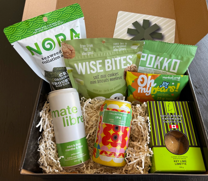 Green Goodie Goldmine Snack Box