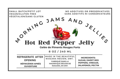 Niagara Region Spicy Pepper Jellies