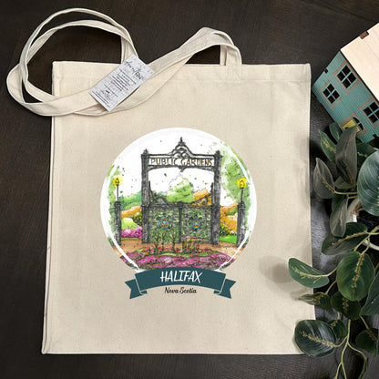 Artisan City Sketch Tall Tote - Nova Scotia