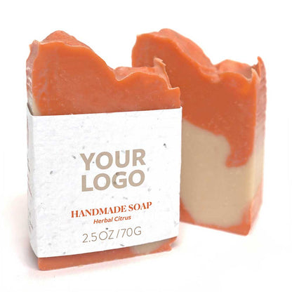 Custom Branded Handmade Soaps (Half Thick)
