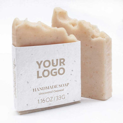 Custom Branded Handmade Soaps (Half Thick)