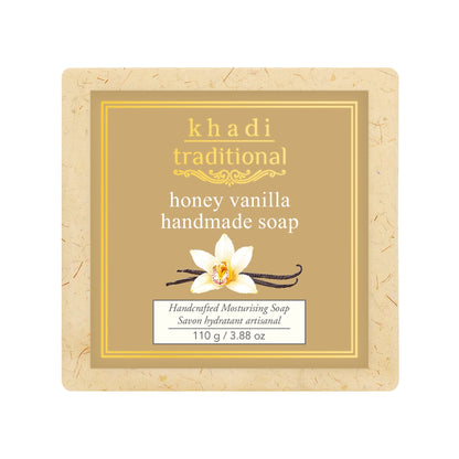 Khadi Traditional Honey Vanilla Handmade Soap