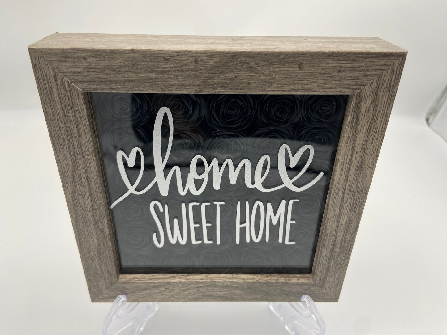 5X5" Home Sweet Home Shadow Box