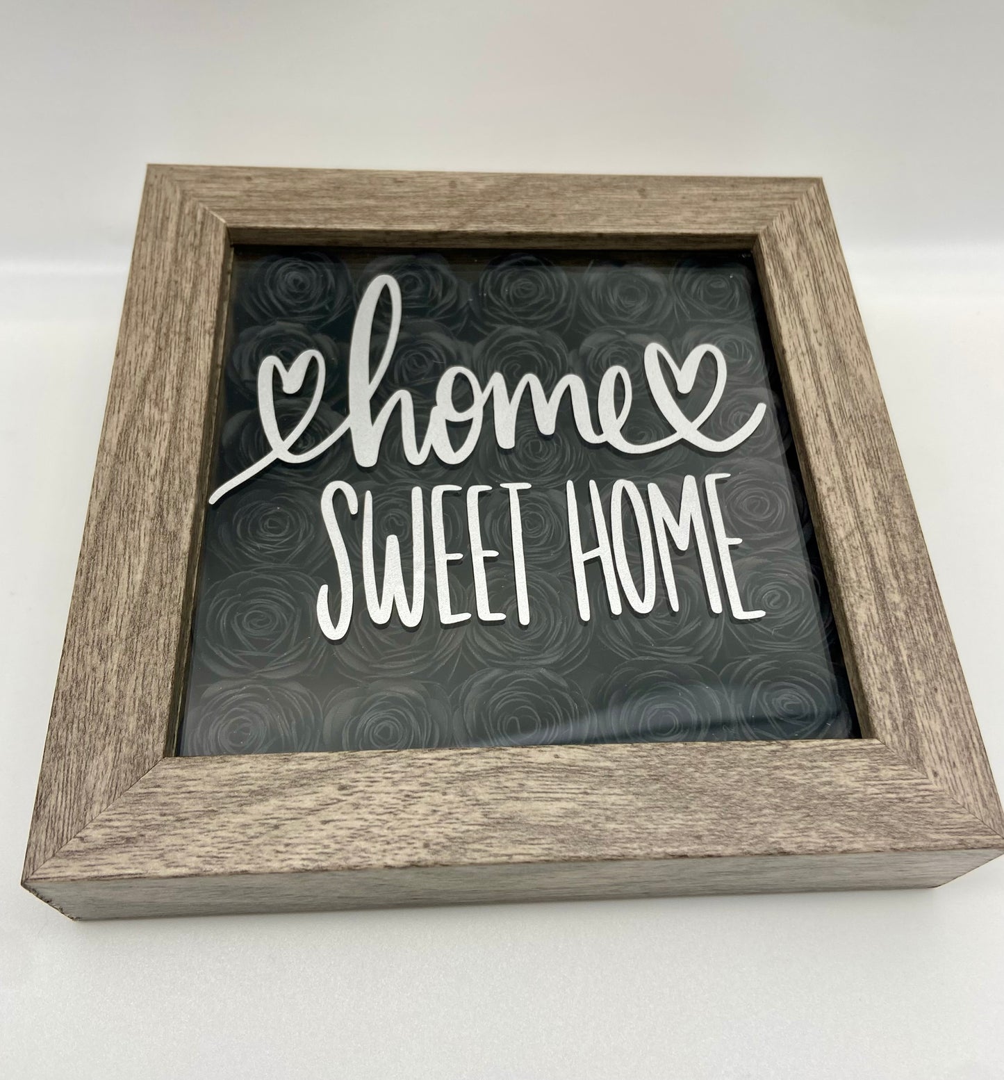 5X5" Home Sweet Home Shadow Box