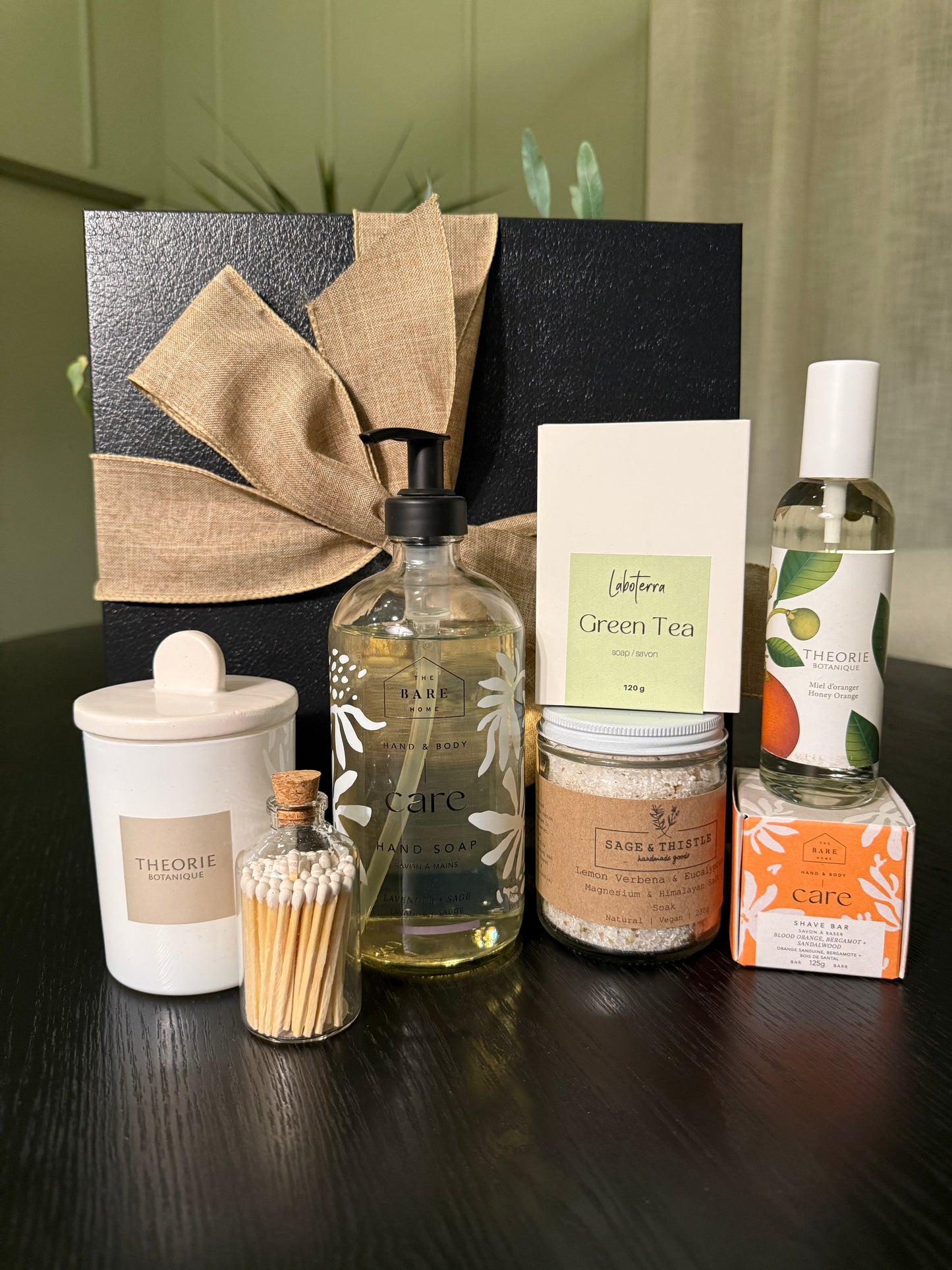 Cotton Basket Spa Bundle