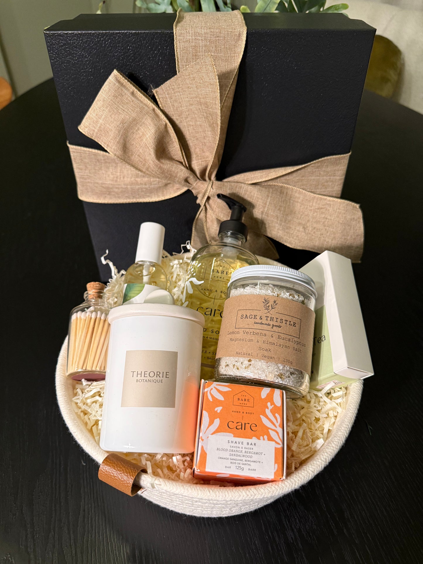 Cotton Basket Spa Bundle