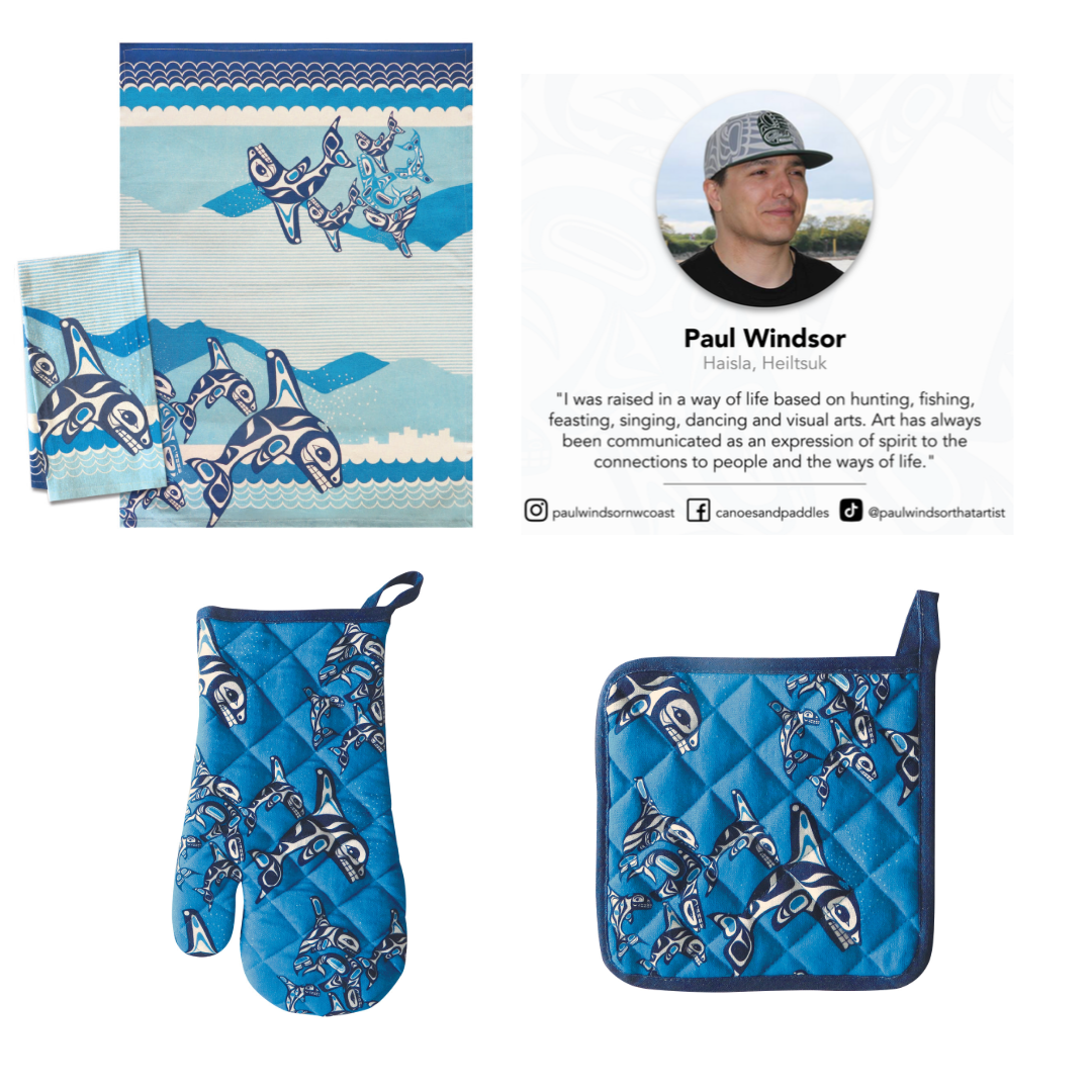 Indigenous Art Kitchen Bundle - Cotton