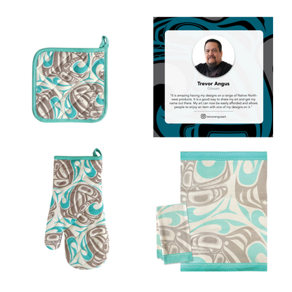Indigenous Art Kitchen Bundle - Cotton