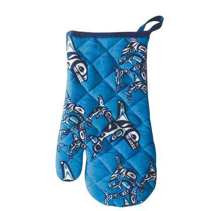 Indigenous Art Cotton Oven Mitt