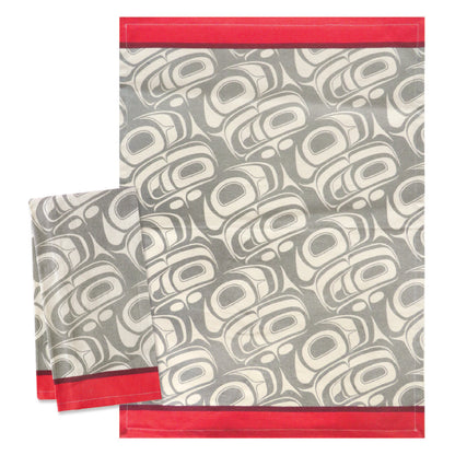 Indigenous Art Printed Tea Towel