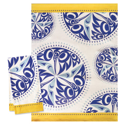 Indigenous Art Printed Tea Towel